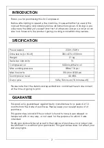 Preview for 2 page of Clarke 2320870 Operation & Maintenance Instructions Manual