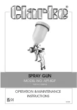 Предварительный просмотр 1 страницы Clarke 3082120 Operation & Maintenance Instructions Manual