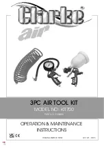 Preview for 1 page of Clarke 3108005 Operation & Maintenance Instructions Manual