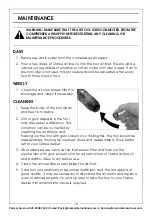 Предварительный просмотр 10 страницы Clarke 3110400 Operating & Maintenance Instructions