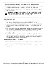 Preview for 10 page of Clarke 3110432 Operating & Maintenance Instructions