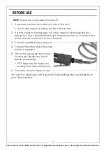 Preview for 7 page of Clarke 3110462 Operating & Maintenance Instructions