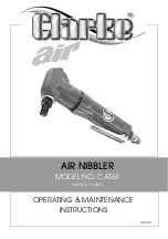 Предварительный просмотр 1 страницы Clarke 3110463 Operating & Maintenance Instructions