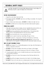 Preview for 3 page of Clarke 3110472 Operating & Maintenance Instructions