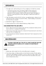 Предварительный просмотр 7 страницы Clarke 3110535 Operating & Maintenance Instructions