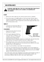 Предварительный просмотр 9 страницы Clarke 3110550 Operating & Maintenance Instructions