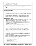 Предварительный просмотр 3 страницы Clarke 3110565 Operating & Maintenance Instructions