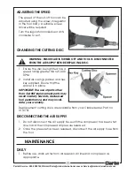 Preview for 7 page of Clarke 3110730 Operating Instructions Manual