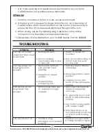 Preview for 9 page of Clarke 3110730 Operating Instructions Manual