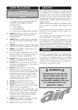 Preview for 4 page of Clarke 3110740 Operation & Maintenance Instructions Manual