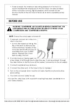 Preview for 7 page of Clarke 3110835 Operating & Maintenance Instructions