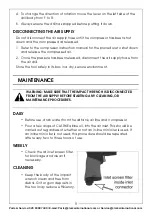 Preview for 9 page of Clarke 3110835 Operating & Maintenance Instructions