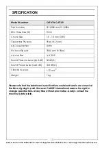 Preview for 13 page of Clarke 3110835 Operating & Maintenance Instructions