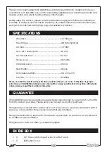 Preview for 2 page of Clarke 3110858 Operation & Maintenance Instructions Manual