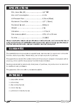 Preview for 3 page of Clarke 3110863 Operation & Maintenance Instructions Manual