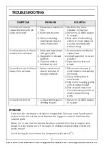 Preview for 21 page of Clarke 3110876 Operating & Maintenance Instructions