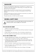 Предварительный просмотр 3 страницы Clarke 3120110 Operating & Maintenance Instructions