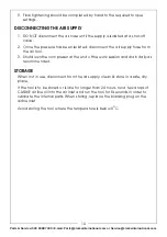 Preview for 10 page of Clarke 3120110 Operating & Maintenance Instructions