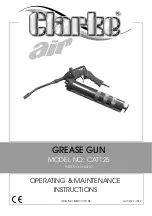 Clarke 3120137 Operating & Maintenance Instructions preview