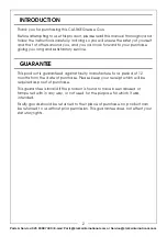 Preview for 2 page of Clarke 3120137 Operating & Maintenance Instructions