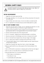 Preview for 3 page of Clarke 3120172 Operating & Maintenance Instructions