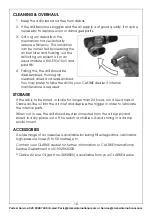 Preview for 10 page of Clarke 3120172 Operating & Maintenance Instructions