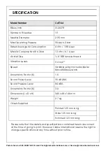 Preview for 12 page of Clarke 3120178 Operating & Maintenance Instructions