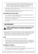 Предварительный просмотр 9 страницы Clarke 3120179 Operating & Maintenance Instructions