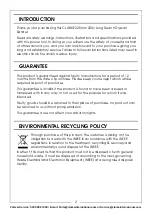 Preview for 2 page of Clarke 3400404 Operation & Maintenance Instructions Manual