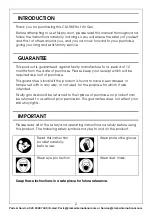 Preview for 2 page of Clarke 3400757 User Instructions