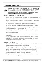 Preview for 3 page of Clarke 3400757 User Instructions