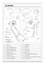 Предварительный просмотр 9 страницы Clarke 3401997 Assembly & Operating Instructions