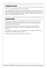 Preview for 2 page of Clarke 3402042 Operation & Maintenance Instructions Manual