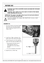 Preview for 10 page of Clarke 3402042 Operation & Maintenance Instructions Manual