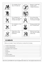 Preview for 4 page of Clarke 3500207 Assembly & Operation Instructions