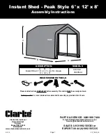 Preview for 1 page of Clarke 3503504 Assembly Instructions Manual