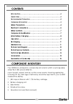 Preview for 3 page of Clarke 4500632 Operating & Maintenance Instructions