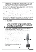 Preview for 9 page of Clarke 4500632 Operating & Maintenance Instructions