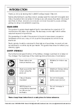 Preview for 2 page of Clarke 4500658 Operating & Maintenance Instructions