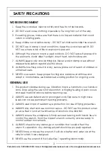 Preview for 3 page of Clarke 4500658 Operating & Maintenance Instructions