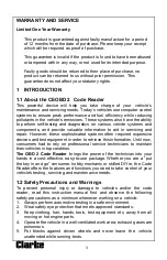 Preview for 3 page of Clarke 4501135 User Instructions