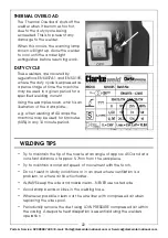 Preview for 22 page of Clarke 6014505 Operation & Maintenance Instructions Manual