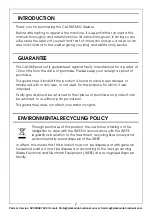 Preview for 2 page of Clarke 6015200 Operation & Maintenance Instructions Manual