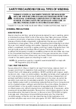 Preview for 5 page of Clarke 6015601 Operation & Maintenance Instructions Manual