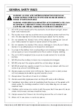 Preview for 3 page of Clarke 6239005 Operation & Maintenance Instructions Manual