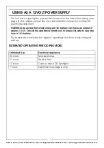 Preview for 11 page of Clarke 6240030 Operating & Maintenance Instructions