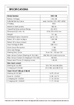 Preview for 3 page of Clarke 6261500 Operation & Maintenance Instructions Manual