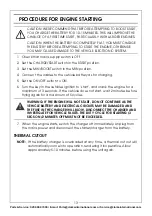 Preview for 13 page of Clarke 6261500 Operation & Maintenance Instructions Manual