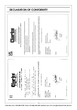 Preview for 19 page of Clarke 6261500 Operation & Maintenance Instructions Manual