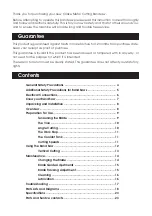 Preview for 3 page of Clarke 6460120 Operating & Maintenance Instructions